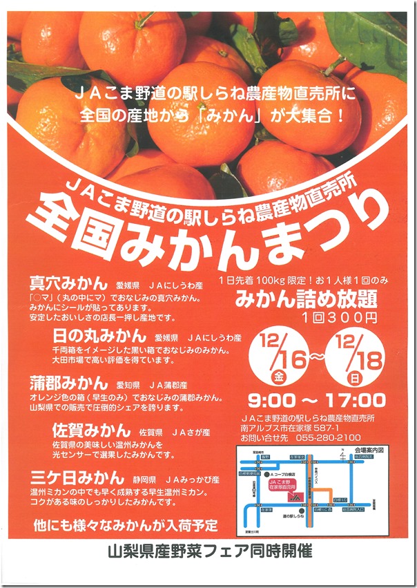 JAみかんまつり